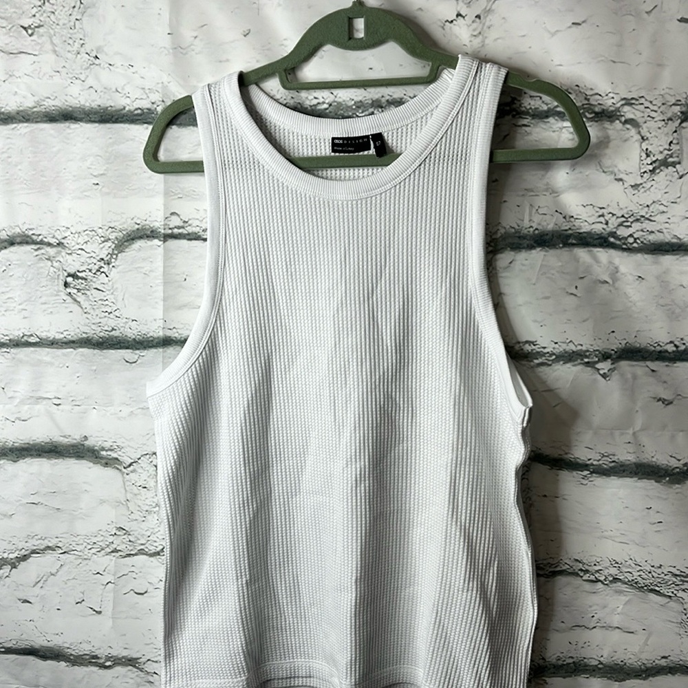 ASOS Design Muscle Fit Textured Vest - size 2XL Long NIP